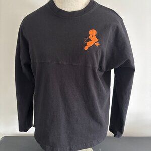 Disney Spirit Jersey in Dark Black with Rubber Like Raised Letters and Pictures